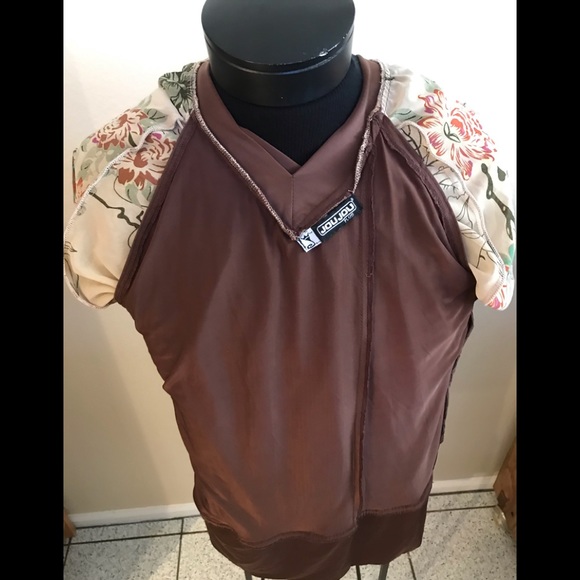 JOU JOU SZXL Blouson Floral DRESS - Picture 5 of 5